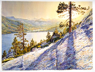 Lower Echo Lake, High Sierra