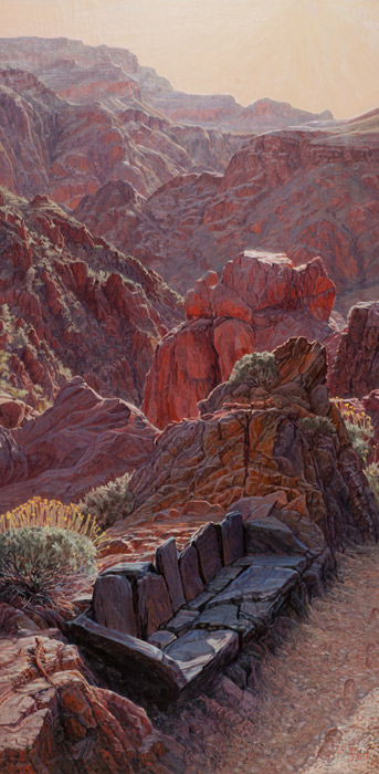Chuckwalla's Domain, Clear Creek Trail , GCNP, Grand Canyon, Arizona
